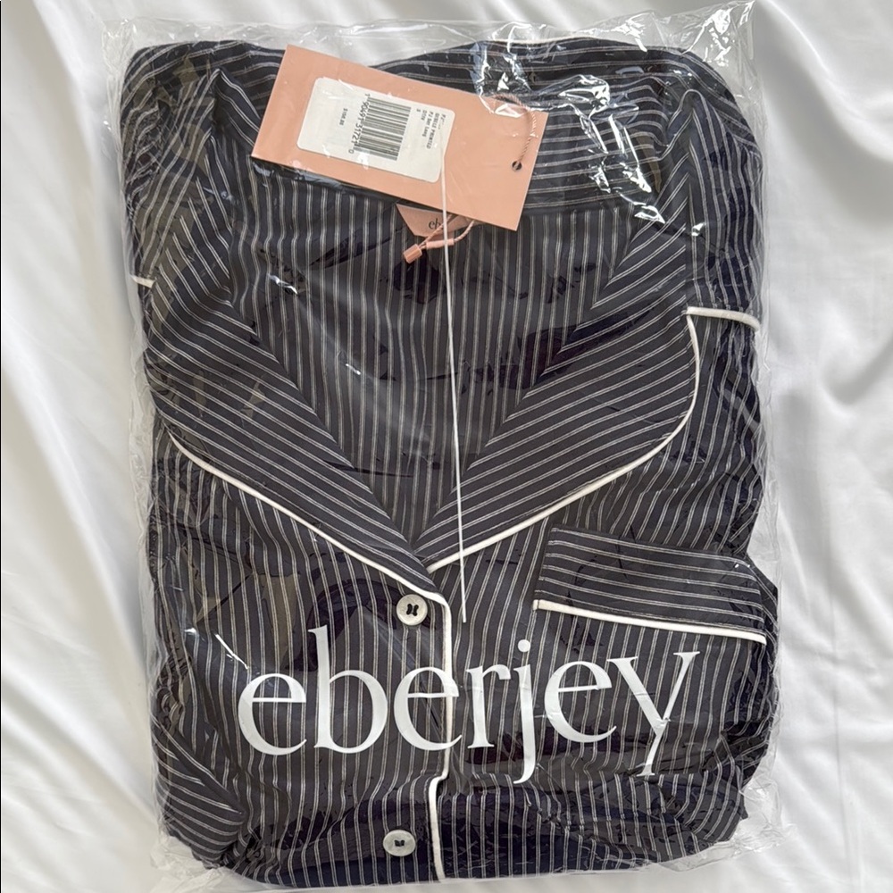 Eberjey Gisele striped long pj set